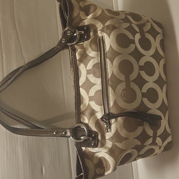 COACH OP Art Charm Tote Bag - Picture 3 of 13